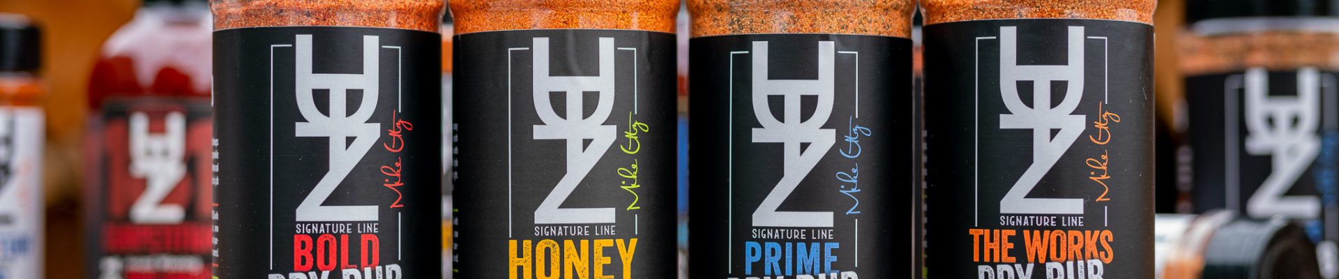 UTZ  BBQ Rubs Sampler Pack – Prime – Bold – The Works – Honey – Large Bottles
